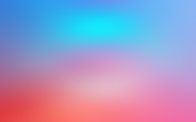 Image showing Abstract Blurred Background Of Gradient Fluorescent Colors