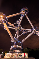 Image showing Atomium building in Brussels