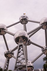 Image showing photo of atomium building in Brussels