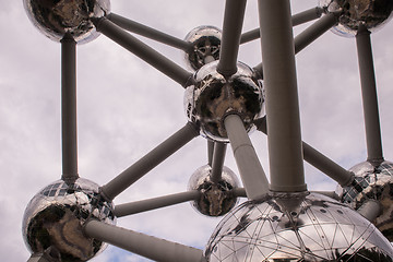 Image showing photo of atomium building in Brussels