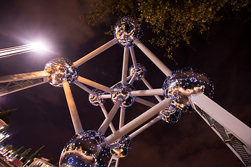 Image showing Atomium building in Brussels