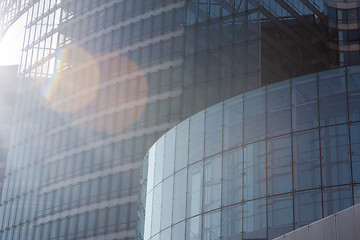 Image showing glass office building in the Brussels