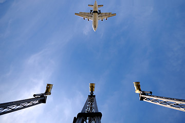 Image showing Plane and airport