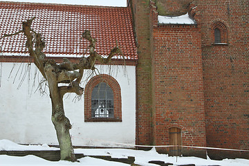 Image showing Church in Helsinge Denmark