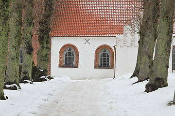 Image showing Church in Helsinge Denmark