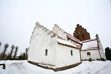 Image showing Church in Helsinge Denmark