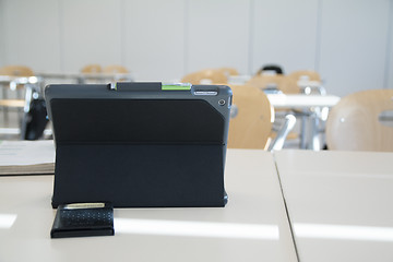 Image showing iPad in Class