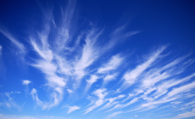 Image showing Cirrus Cloud Formation.