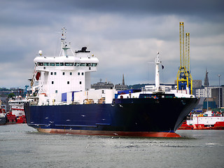 Image showing Ro-Ro Cargo Ferry.