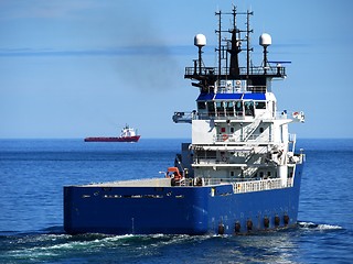 Image showing Offshore Vessel Stern.