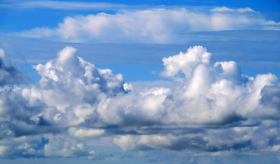 Image showing Cloud Covered Sky Scene.