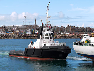 Image showing Tugboat Operations.