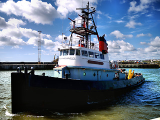 Image showing Tug Maneuvering.