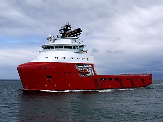 Image showing Offshore Supplier Underway.