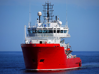 Image showing Standby Rescue Boat.