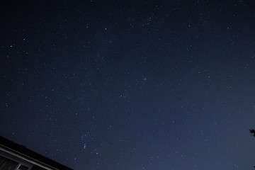 Image showing Night Sky with Comet Wirtanen