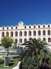 Image showing  statue  artist in front of hotel Marseille France