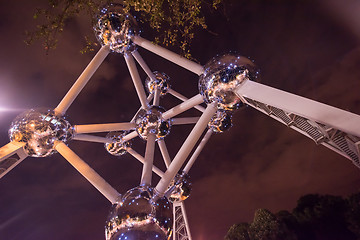 Image showing Atomium building in Brussels