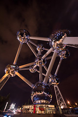 Image showing Atomium building in Brussels