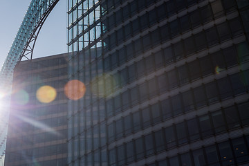 Image showing glass office building in the Brussels