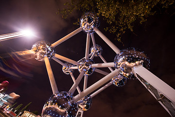 Image showing Atomium building in Brussels