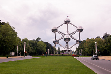 Image showing photo of atomium building in Brussels