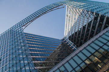 Image showing glass office building in the Brussels