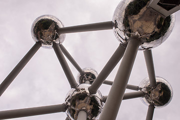 Image showing photo of atomium building in Brussels