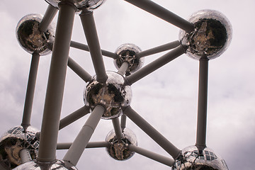 Image showing photo of atomium building in Brussels