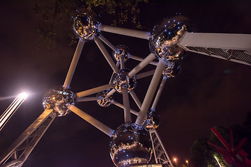Image showing Atomium building in Brussels