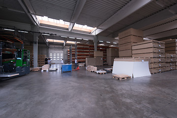 Image showing furniture factory