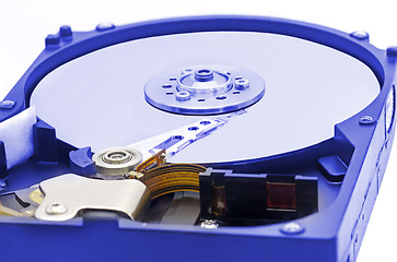Image showing HDD Hard disk drive isolated on white background