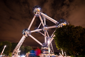 Image showing Atomium building in Brussels