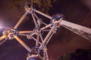 Image showing Atomium building in Brussels