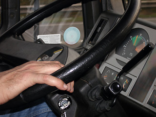 Image showing trucker