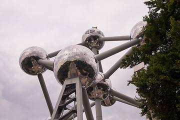 Image showing photo of atomium building in Brussels