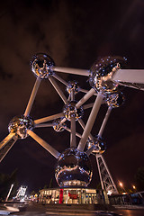 Image showing Atomium building in Brussels