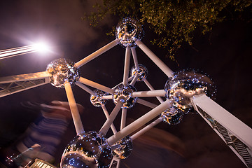 Image showing Atomium building in Brussels