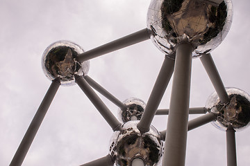 Image showing photo of atomium building in Brussels