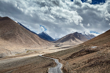Image showing Road in Himalayas