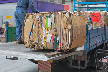 Image showing Cardboard Bale