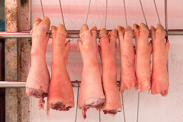 Image showing Pigs Trotters