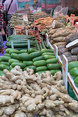 Image showing Ginger Market Stall