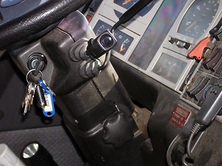 Image showing steering wheel