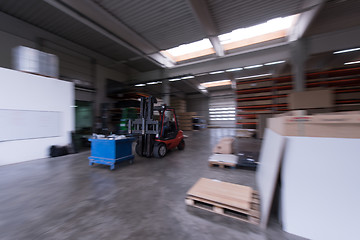 Image showing furniture factory