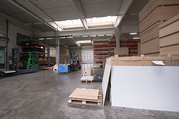 Image showing furniture factory