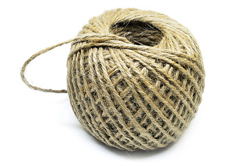 Image showing Linen string isolated