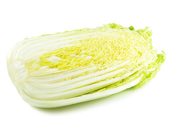 Image showing Napa cabbage isolated 