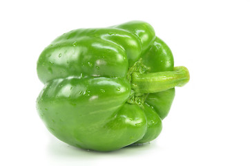 Image showing Green bell pepper