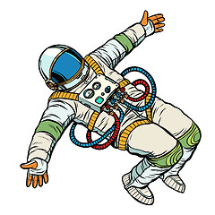 Image showing astronaut wants a hug